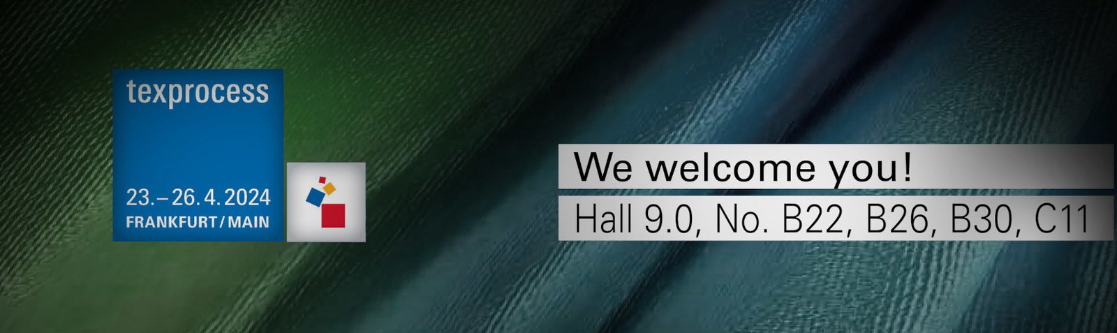 15.02.2023:  Messe Texprocess --  23.- 26.4.2024, Frankfurt am Main