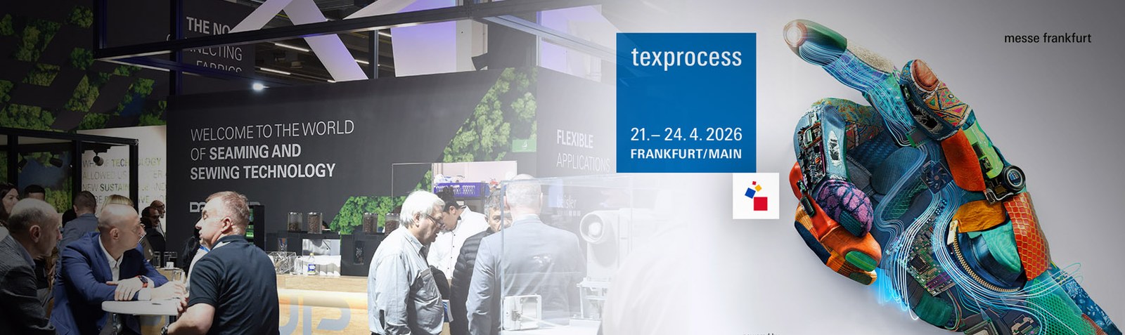 Modernes „Processing“ auf der TEXPROCESS 2026 in Frankfurt